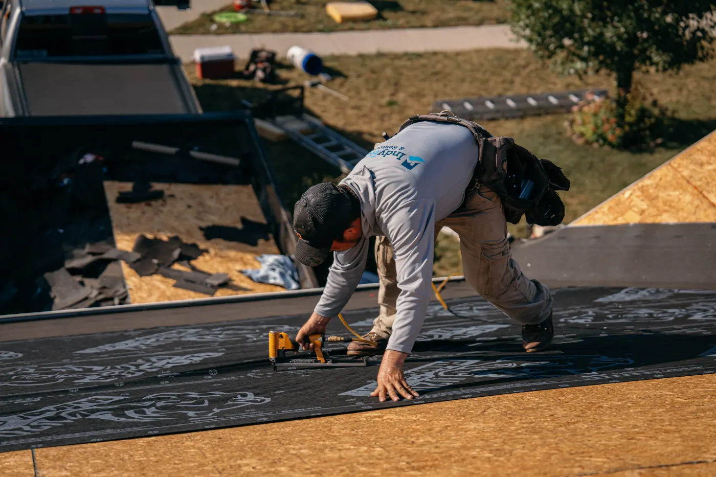 Roofing by Center Grove Roofing near Southport, IN